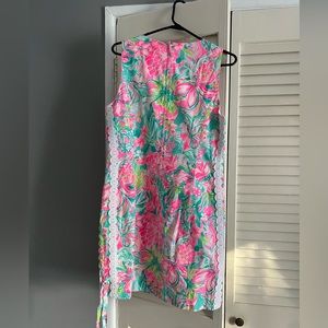 Lilly Pulitzer Mila Stretch Shift Mini Dress Hot On The Scene